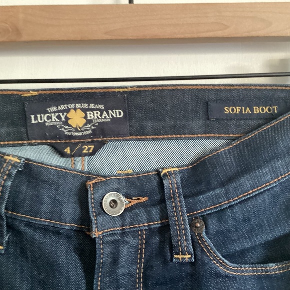 Lucky Brand Sophia Boot Jeans size 4/27 - Picture 7 of 10
